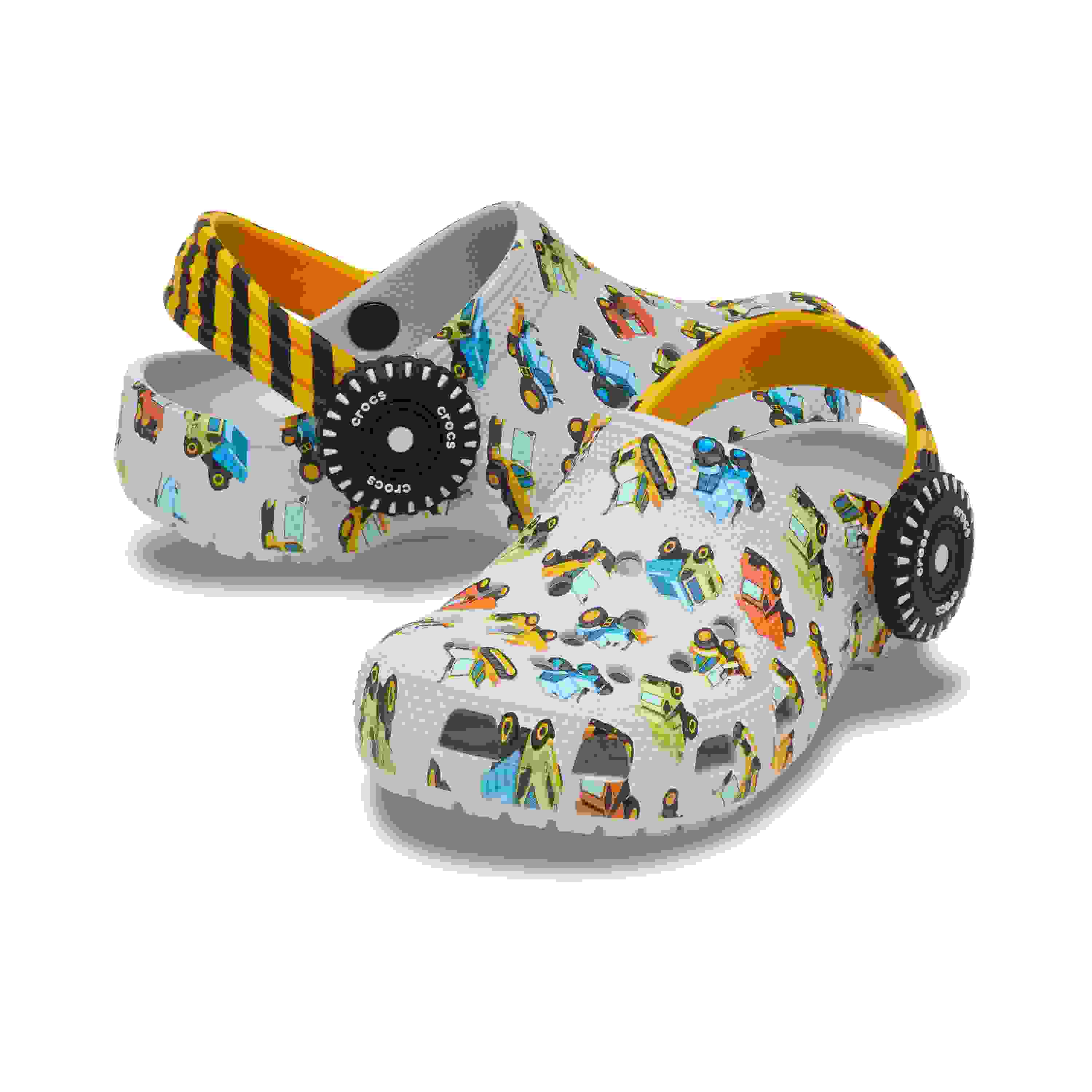 Crocs Classic Toddler Boys' "Construction Truck" Clog
